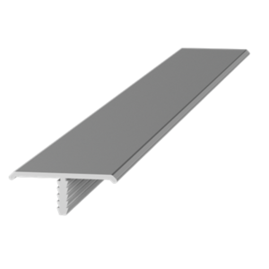Perfil aluminio anodizado en T 6m